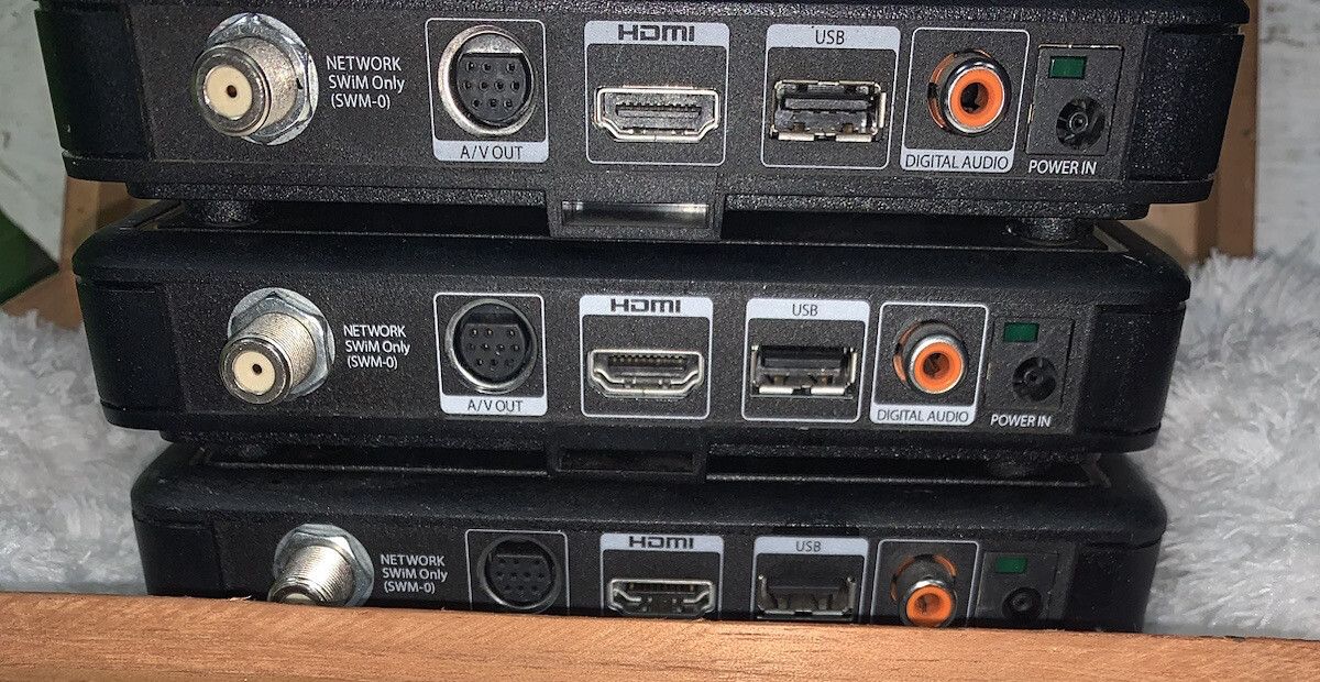 Lot 3 DirecTV C51100 Whole Home Client HDMINOS 2 Still Have Factory