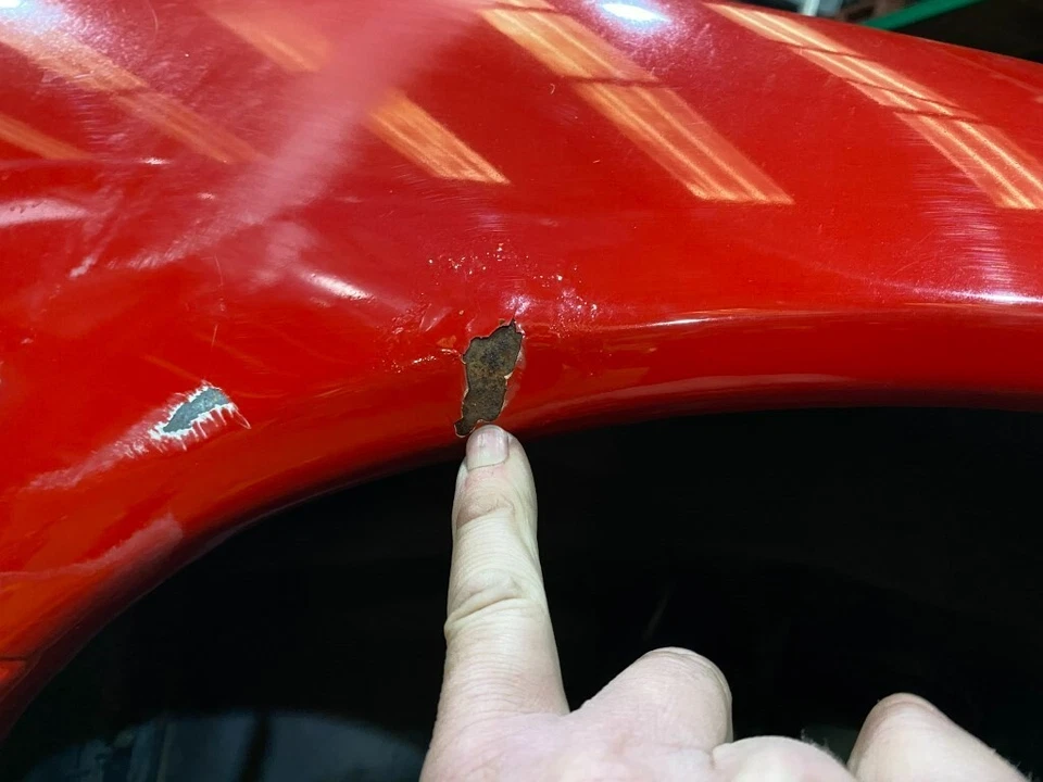 1998 FERRARI 355 2 Door  Rosso Red O/S Drivers Right Front Wing 1998 - Image 4 of 4