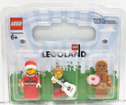 LEGO® Legoland Blister 853606 Minifiguren Set Weihnachten Lebkuchen Nikolaus NEU