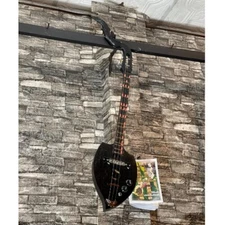 Electric Harp Guitar Phin Isarn Work Exquisite Handcrafts Traditional Musical