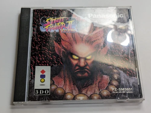 Super Street Fighter II Turbo 3DO in case authentic
