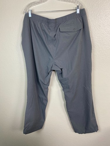 L.L. Bean Multisport Pants Men size XL 28" Gray Hiking Lightweight Performance - Picture 21 of 24