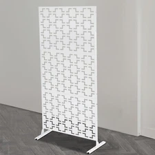 Indoor/Outdoor Privacy Screens and Panels for Patio Metal Privacy Fence Screen
