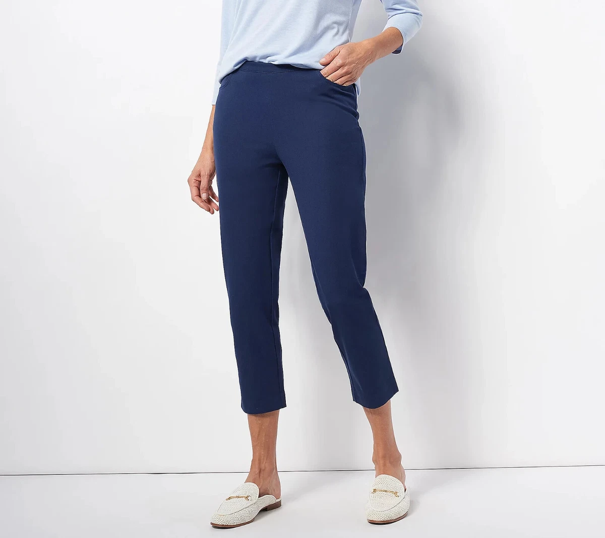 Stretch crop hotsell pants