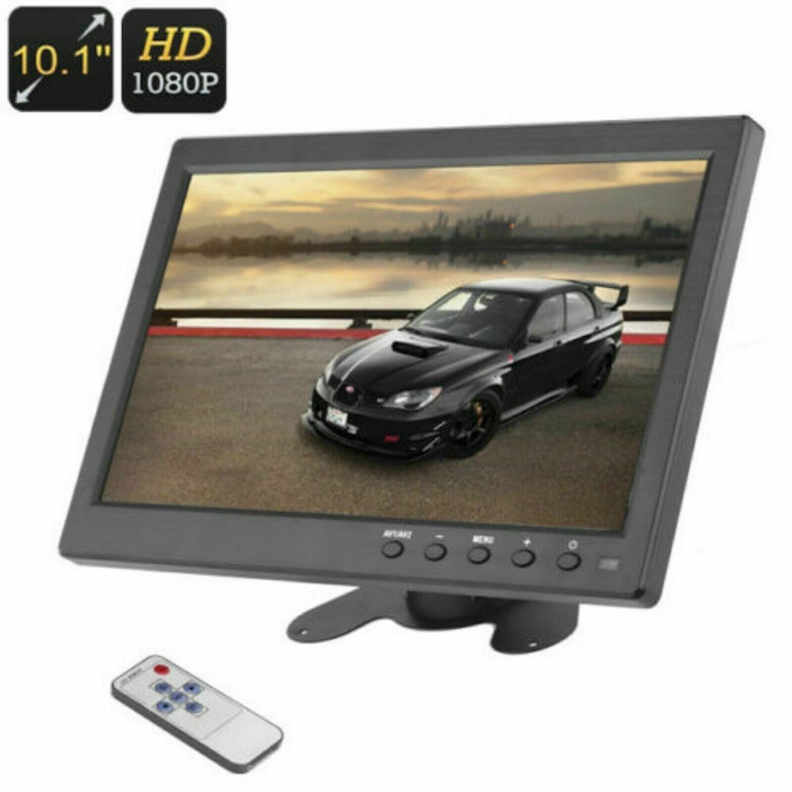 Mini Monitor 10 Pollici per Camper e Auto - HDMI VGA BNC Full HD