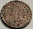 1882 Indian Head Cent Penny Sharp Detail A Beautiful Coin JC2159