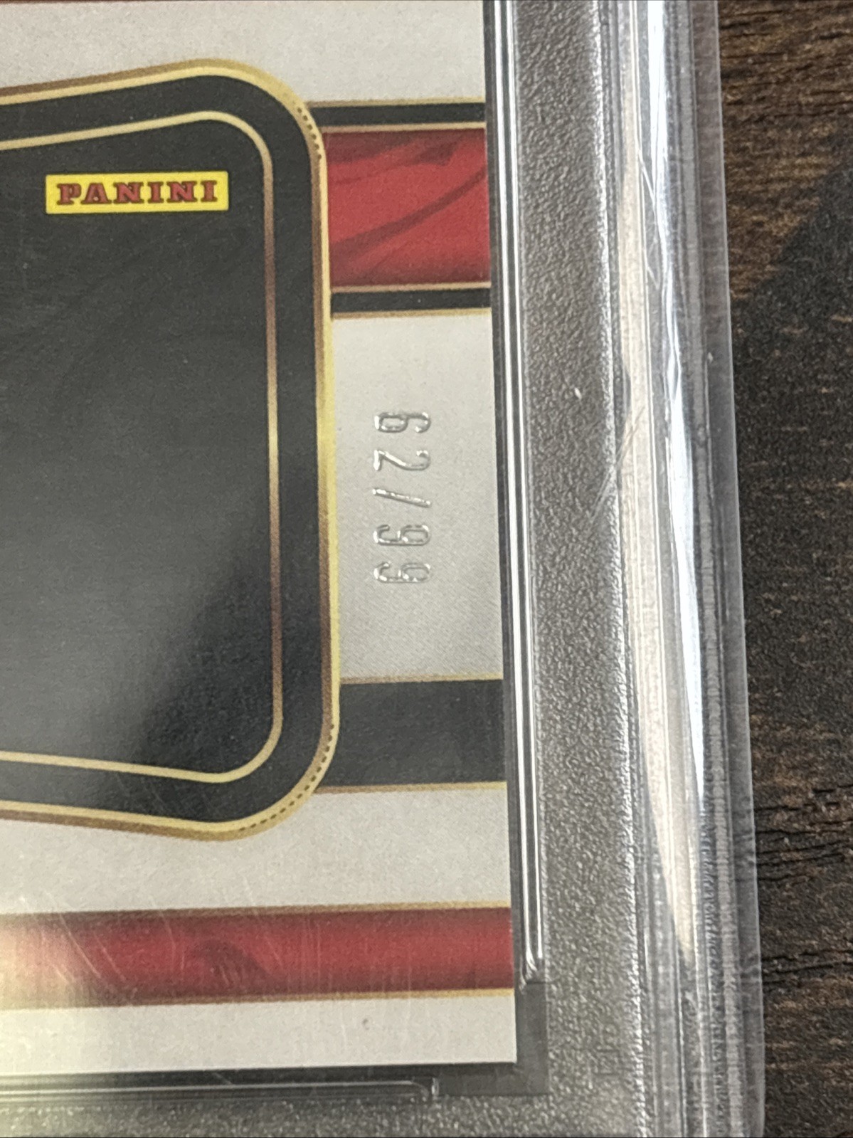 🪦💪🏻 2022 Select WWE Undertaker Auto Red /99 PSA 10💪🏻🪦 view 3