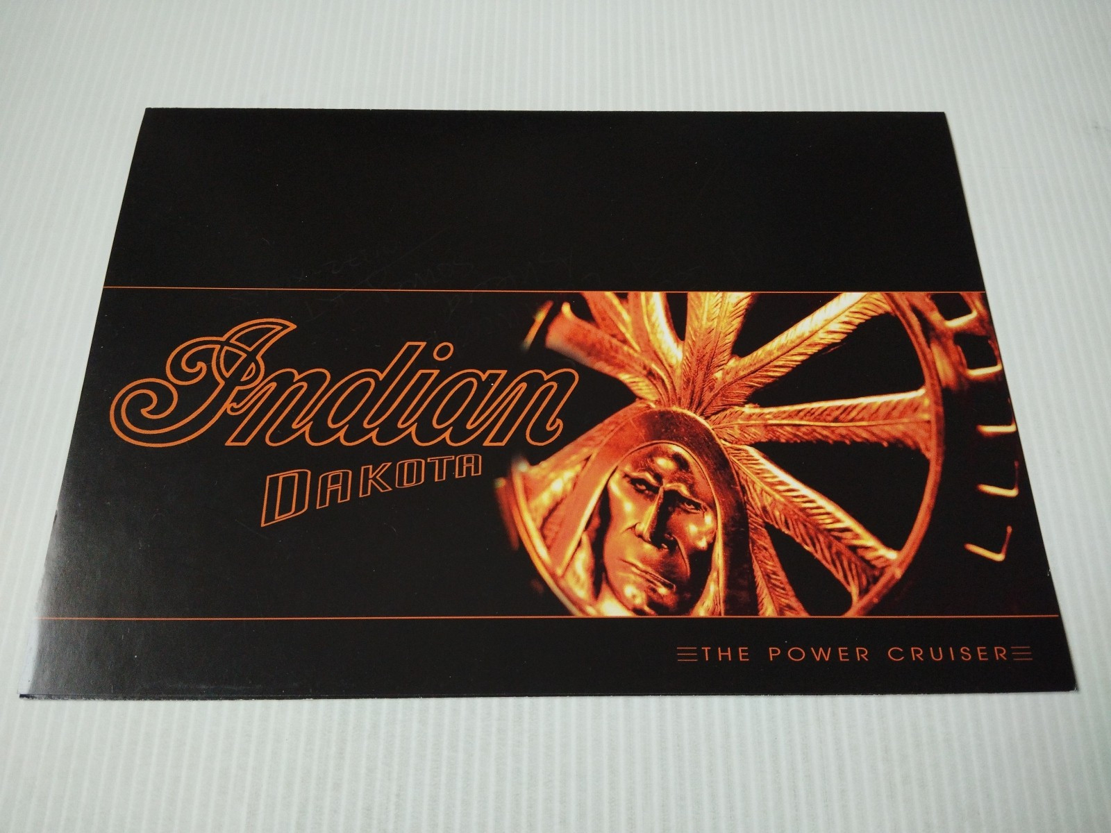 Brochure Indian Dakota 1800 de 2000 pour retrouver les réglages d'origine du catalogue