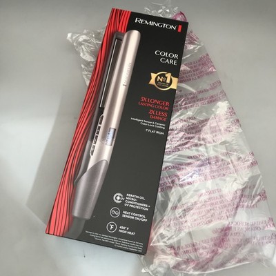 New Remington 1'' Color Care Hair Straightener Flat Iron Keratin Infused S8A900