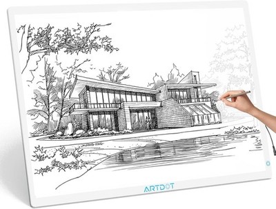 ARTDOT Leuchttisch A1 90x60cm 3 Stufen Helligkeit LED Mini