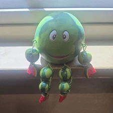  Anthropomorphic Watermelon Shelf Sitter Adorable Fruit Summer Collectible 