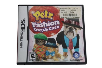 Petz Fashion Dogz & Catz DS Game Box & Manual  - No Game Included