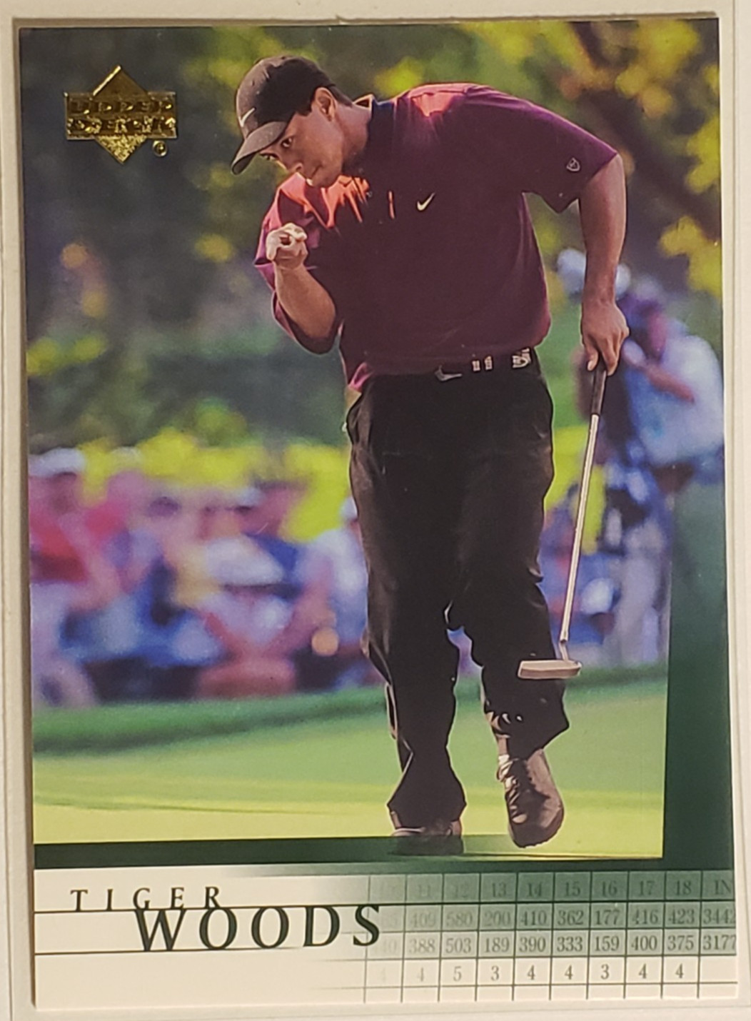 2001 Upper Deck #1 Tiger Woods RC Rookie