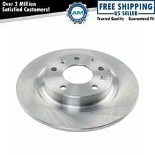 Rear Brake Rotors Set Solid For 2016-2018 Mazda CX-3