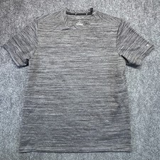 Kenneth Cole Active Men's M Space Dye Crew Neck Tee UPF 40-50 Moisture Wicking