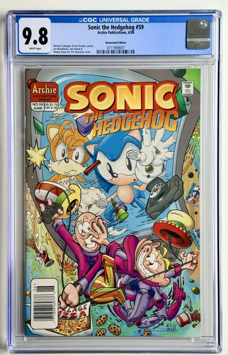 Sonic the Hedgehog Certified Guaranty Company (CGC) Comics