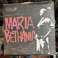 Rate Vintage Vinyl Record Maria Bethânia 1965