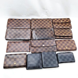 Louis Vuitton Damier Wallet Long Wallet 12 Piece Set 592035
