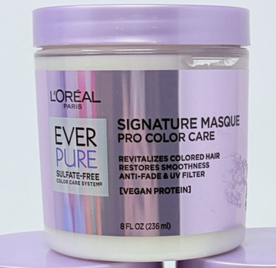 One Loreal Ever Pure Signature Hair Masque Mask Pro Color Care 8oz