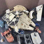 MASSIVE PARTS PIECES STAR WARS SHIPS PLAYSET ACTION FIGURE TIE DEATH FALCON