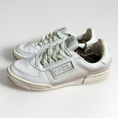 Sergio Tacchini Young Line Shoes Sneakers Men's 9 White Classic Tennis Athletic