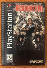 Resident Evil PS1 1996 Long Box-Original Black Label CIB