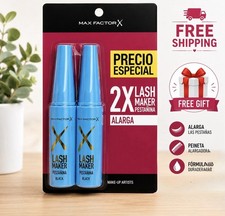Max Factor 2X Black Lash Maker Máscara  Wate...