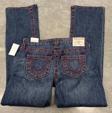 True Religion Becca Mid Rise Big T Bootcut jeans 29