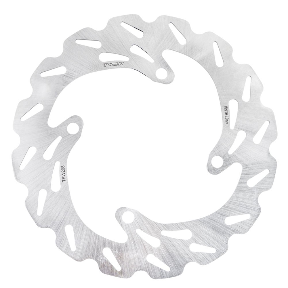 Tusk Typhoon Steel Brake Rotor Rear For KAWASAKI SUZUKI KX KLX RMZ250 ...