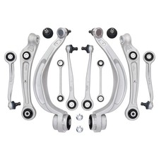 8x Querlenker + 2x Koppelstange + 2x Traggelenk vorne Satz für AUDI A4 Allroad