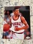 KEVIN JOHNSON “ KJ “ )PHOENIX SUNS SIGNED  VINTAGE 8X10  JSA CK 39508
