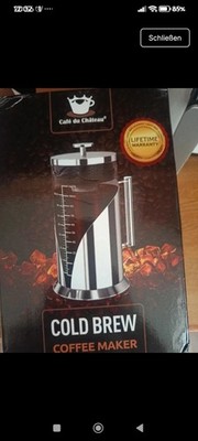 Cold Brew Coffee Maker