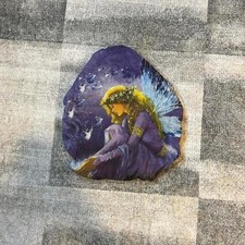 Vintage Y2K cute cottage core purple the mountain fairy leather tag t shirt