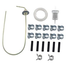 Heater Fuel Tank Standpipe 650mm x 5mm Fuel Tank Hose Clips Inline Filter Kit