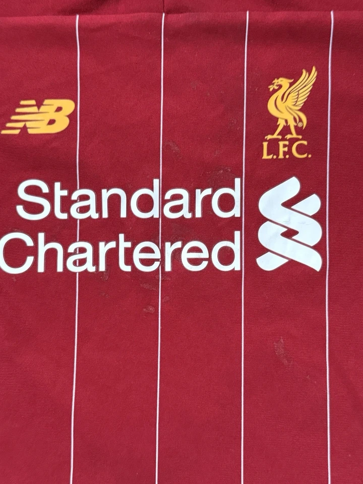 Maillot de football enfant Liverpool FC New Balance 2019/20 taille 4-5 ans - Photo 3/4