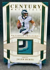 2023 Panini National Treasures Football Century Materials Jalen Hurts /49