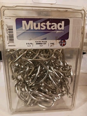 Mustad 39960D # 15/0 100CT Tuna Circle Hook