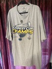 ST. LOUIS BLUES STL NHL HOCKEY 2019 STANLEY CUP CHAMPIONS MENS T-SHIRT SIZE 5XL — photo 1