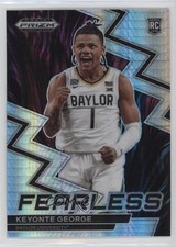 2023-24 Panini Prizm Draft Picks Fearless Hyper Prizm Keyonte George #14 0x3f