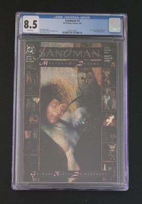 The Sandman #2 CGC 8.5 White Pages (1989 DC/Vertigo) Neil Gaiman Early Issue
