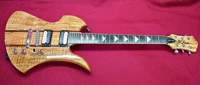 B C Rich Mockingbird Exotic Classic Electric Guitar Through Neck BC Very Nice!!