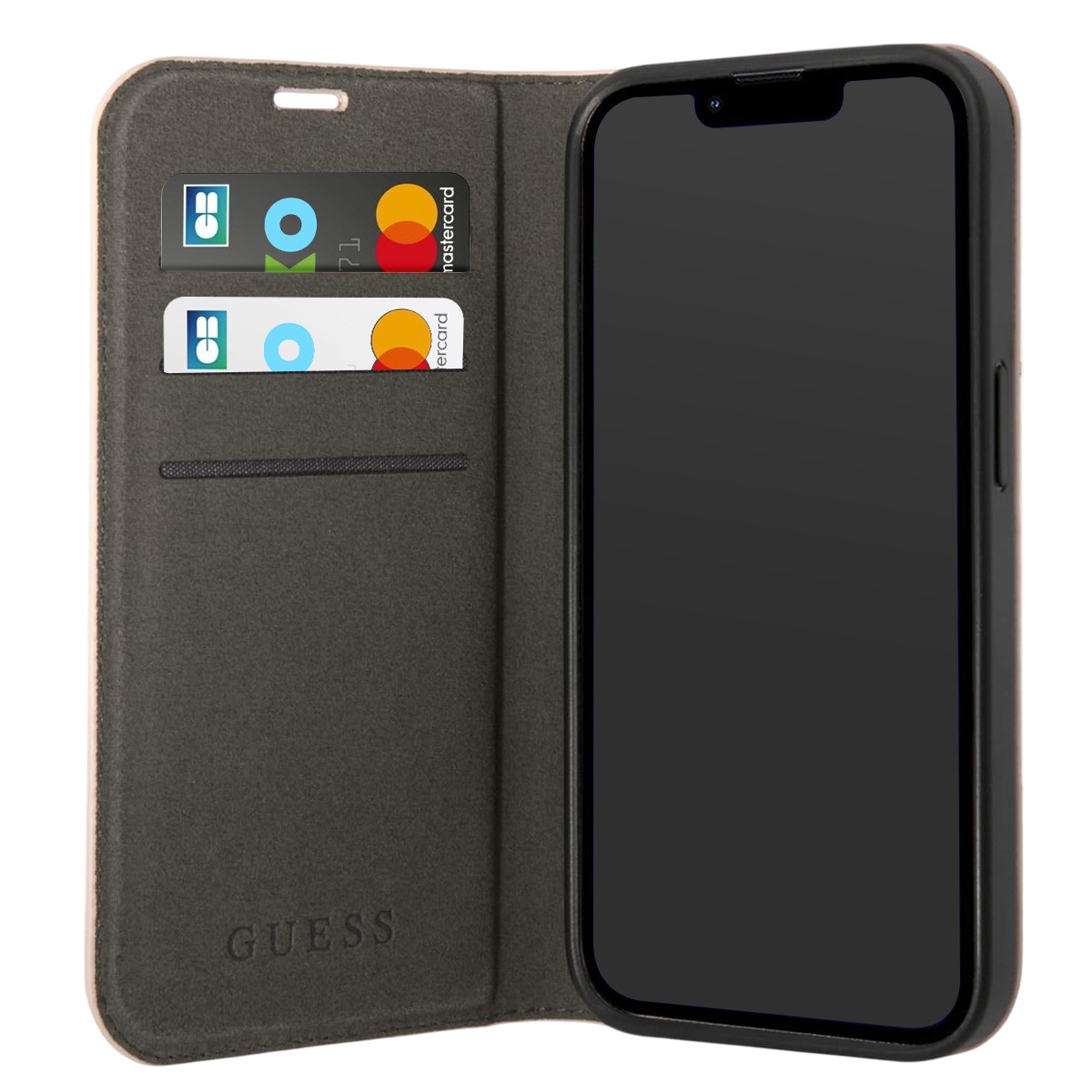 Protection Écran iPhone 14 Pro Max Guess Folio Imprimé 4G Premium