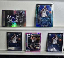 Kevin Garnett 5 Card Lot /250 Young Kings /249 Green Hyper Optic Winner Celtics