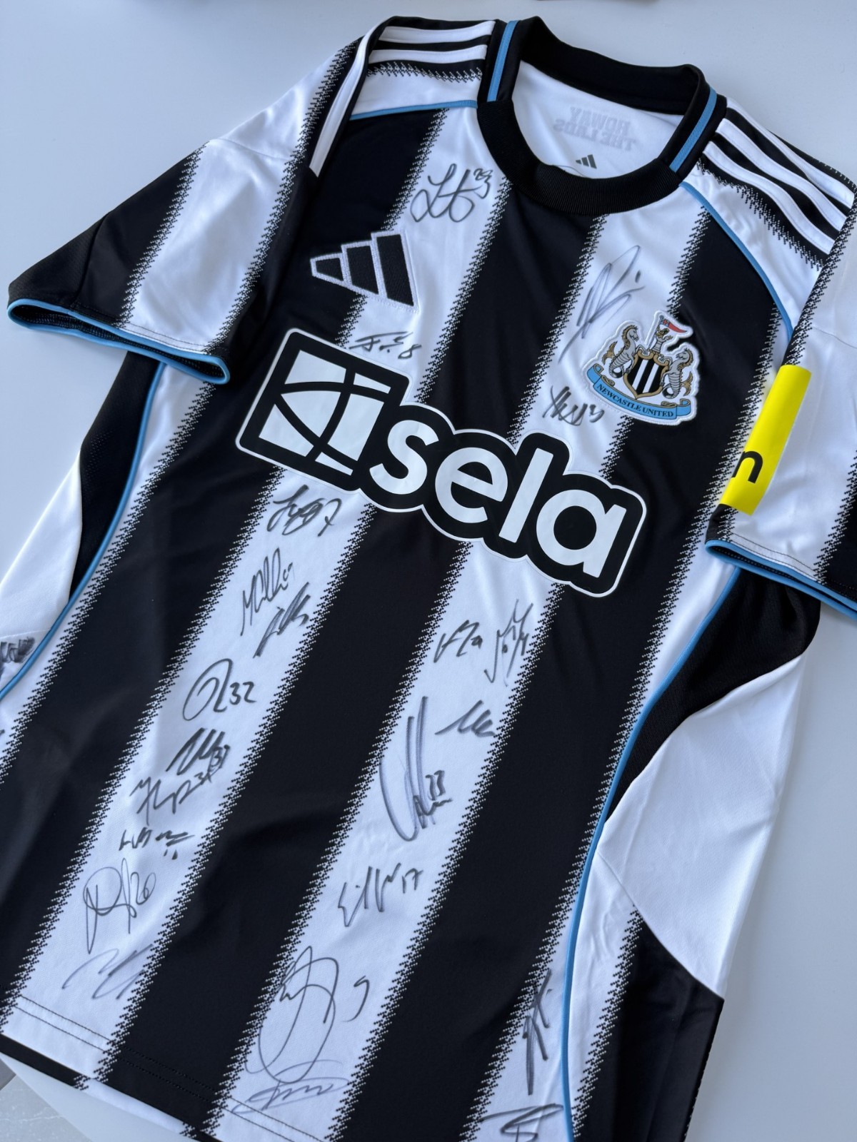 Newcastle United 25/26 Signed Shirt for sale on Ebay