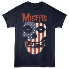 Misfits Flag Navy T-Shirt