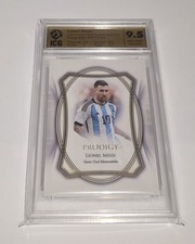 2023-24 Futera Unique World Football Lionel Messi Prodigy 19/24