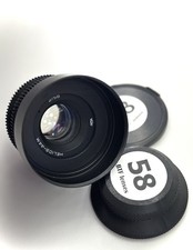 KMZ HELIOS 44m ARRI PL 58mm F2 Cine-mod Custom lens Full Frame PL MOUNT HELIOS