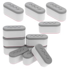 12 Pcs Silent Toilet Seat Bidet Replacement Bumper Universal Bumpers Commercial