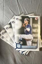 5x 2022 Bowman - Josh Lowe #33 (RC)