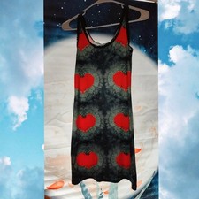 Stylish Boho Short Heart Dress